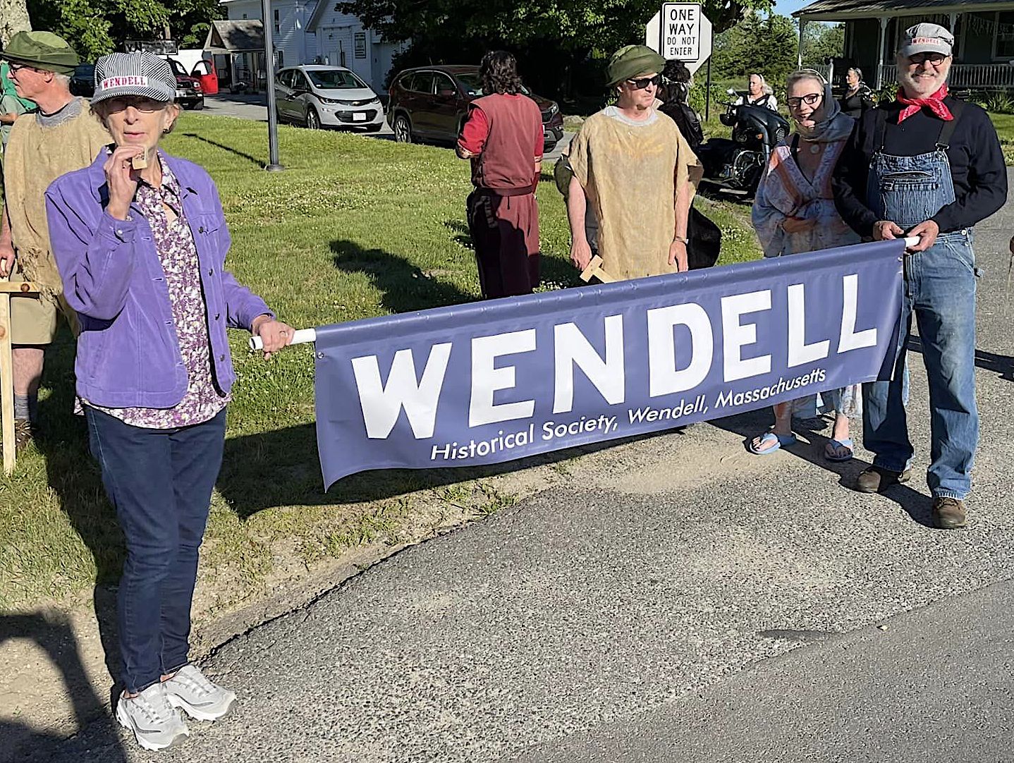 Wendell Historical Society Misfit Prom Parade